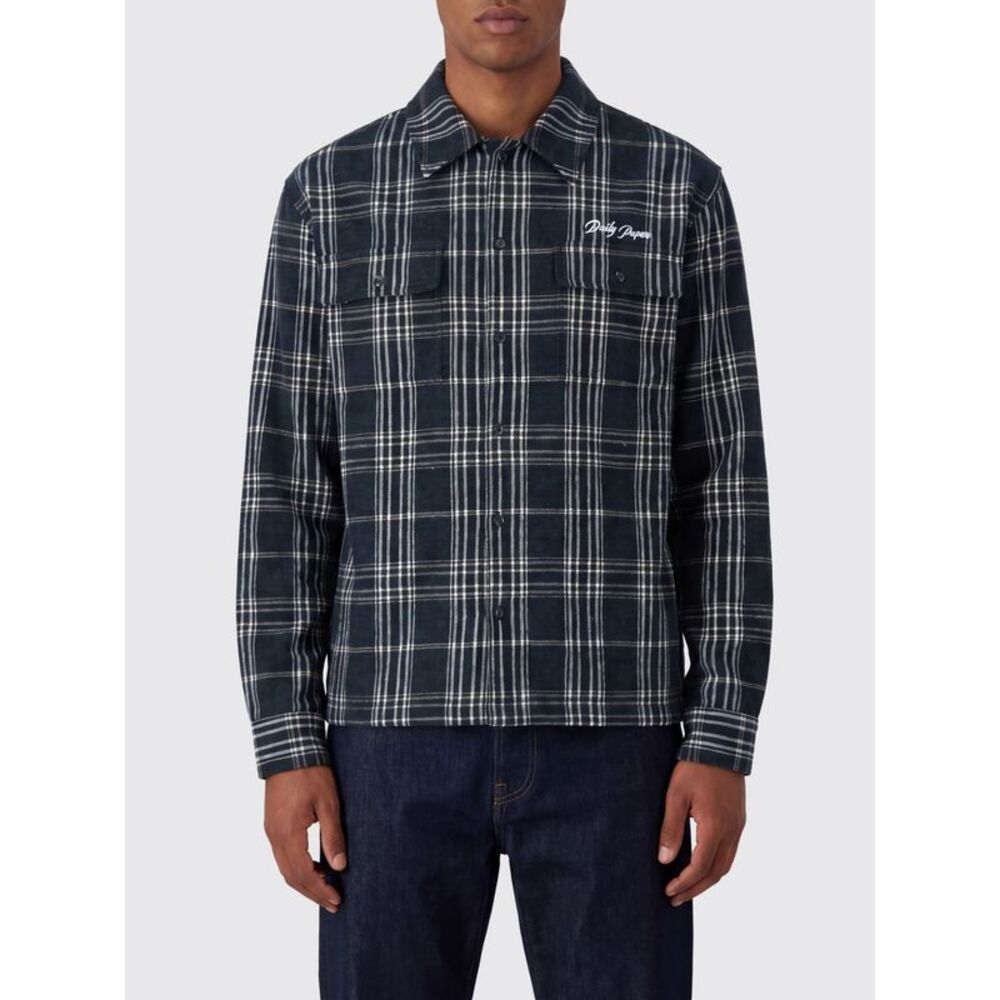 Daily Paper Shirt Men Blue